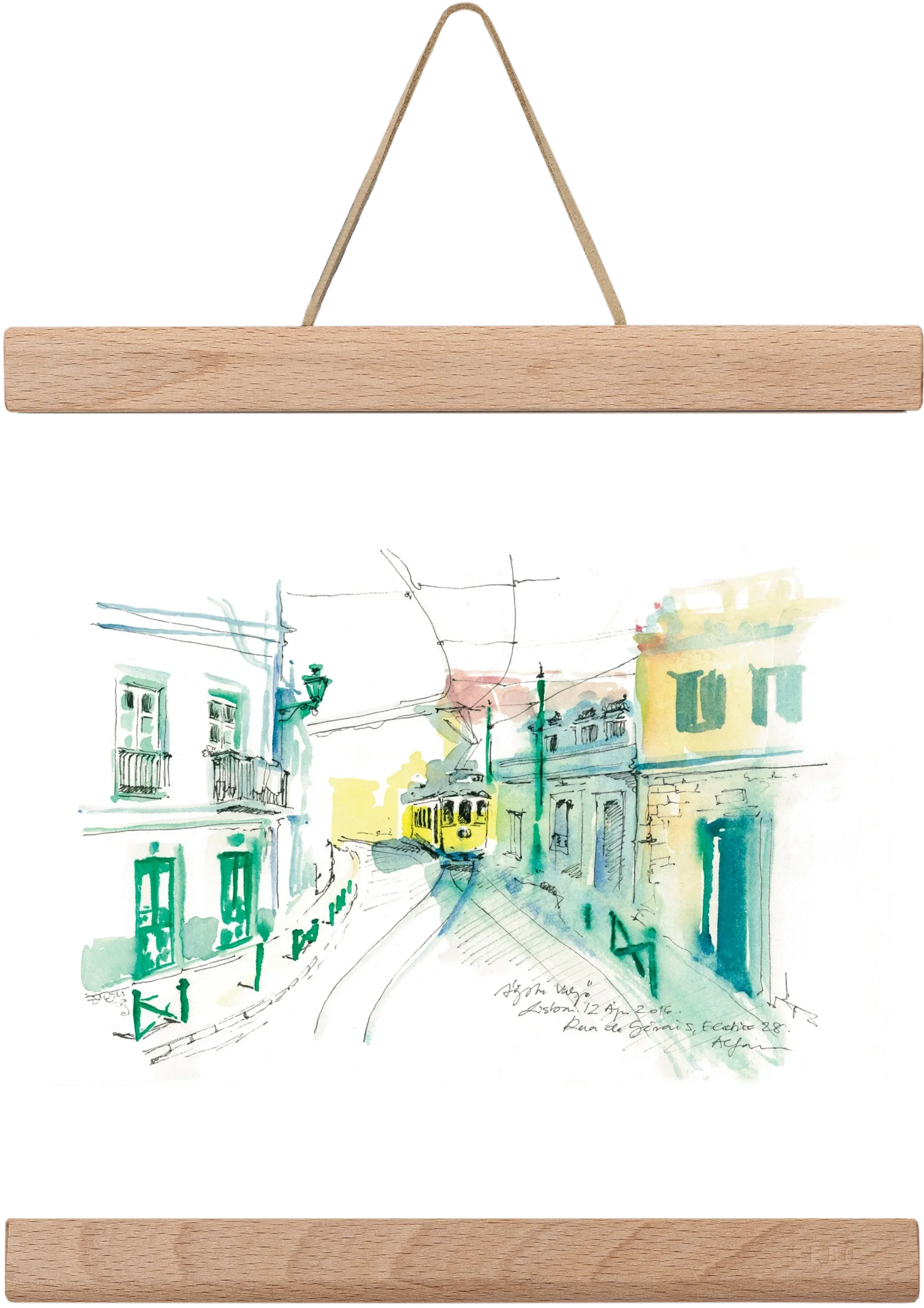Lisbon Aquarelle No.6 - artbridge