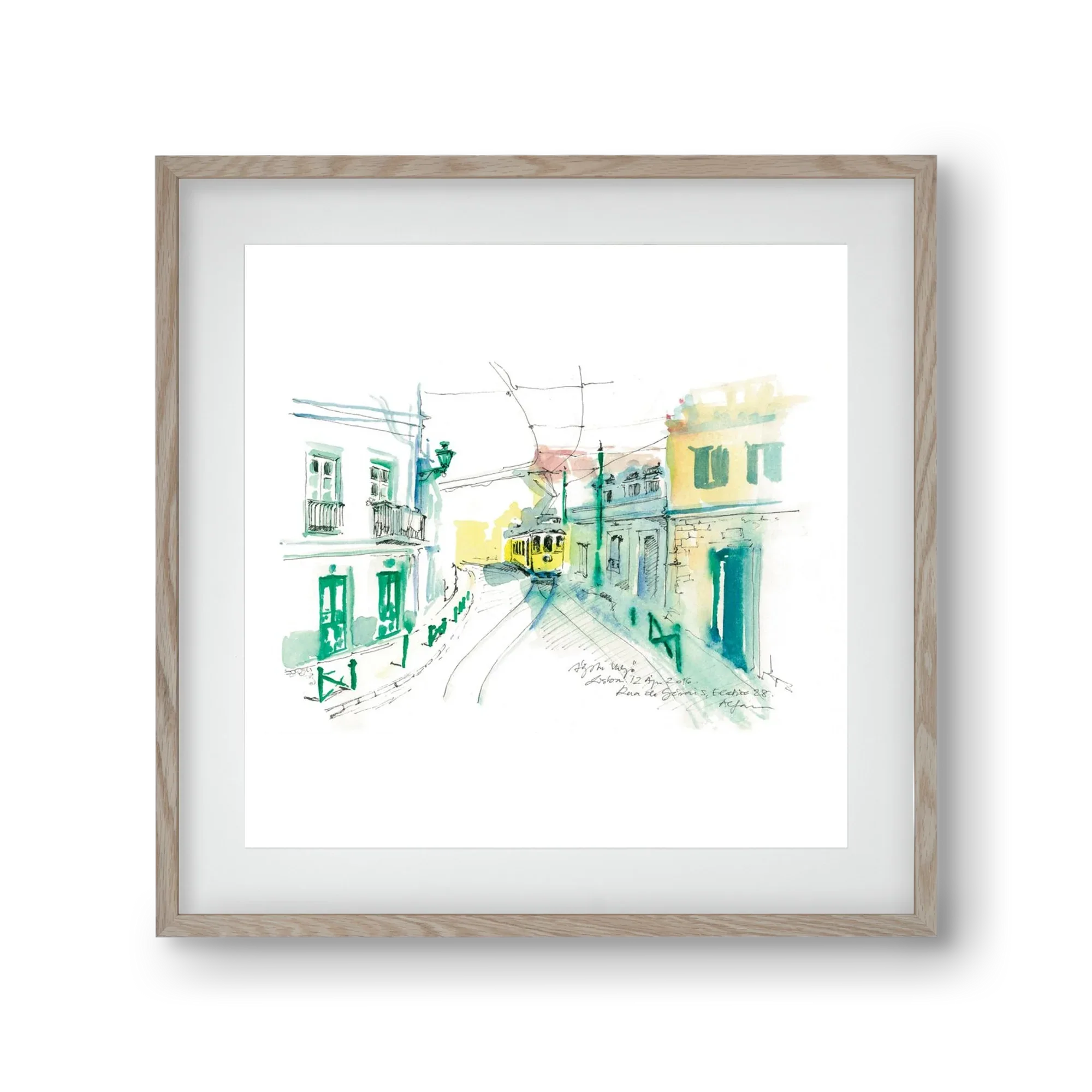 Lisbon Aquarelle No.6 - artbridge
