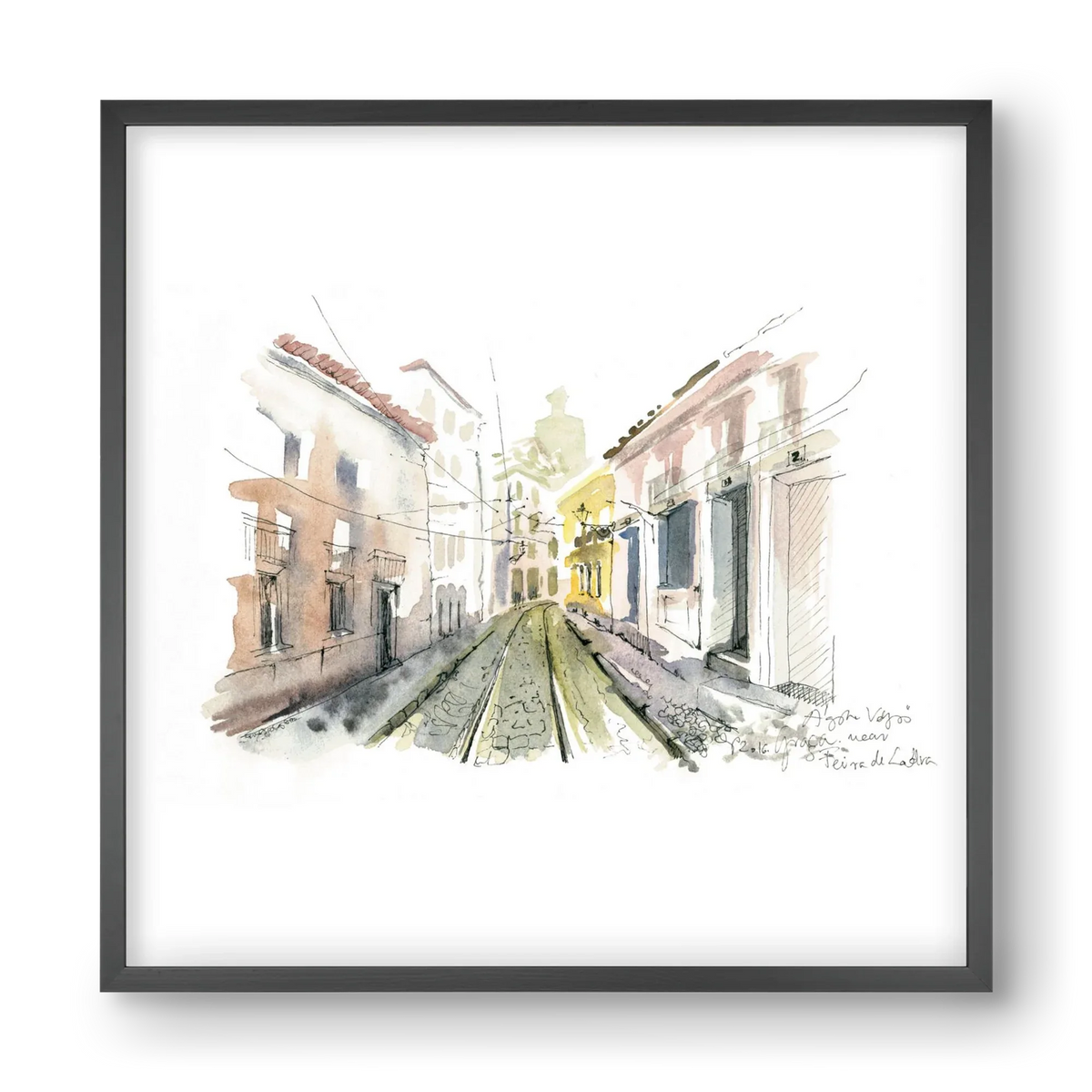 Lisbon Aquarelle No.8 - artbridge
