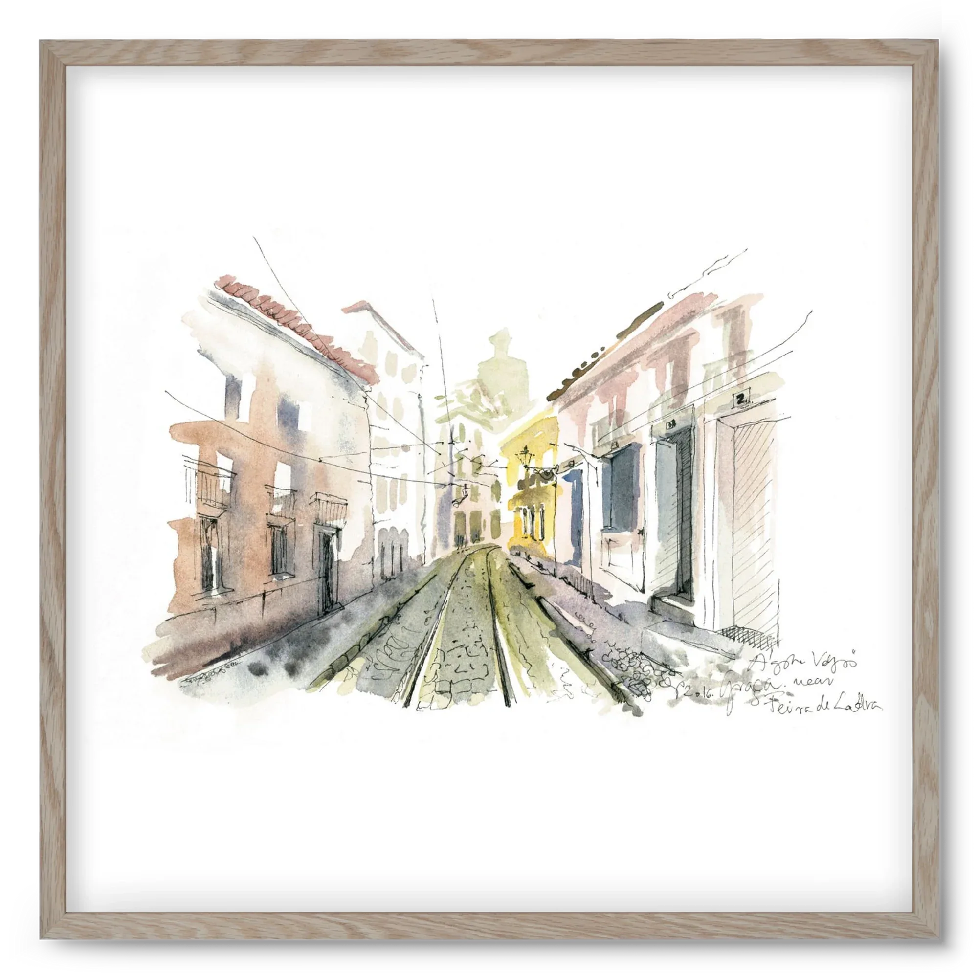 Lisbon Aquarelle No.8 - artbridge