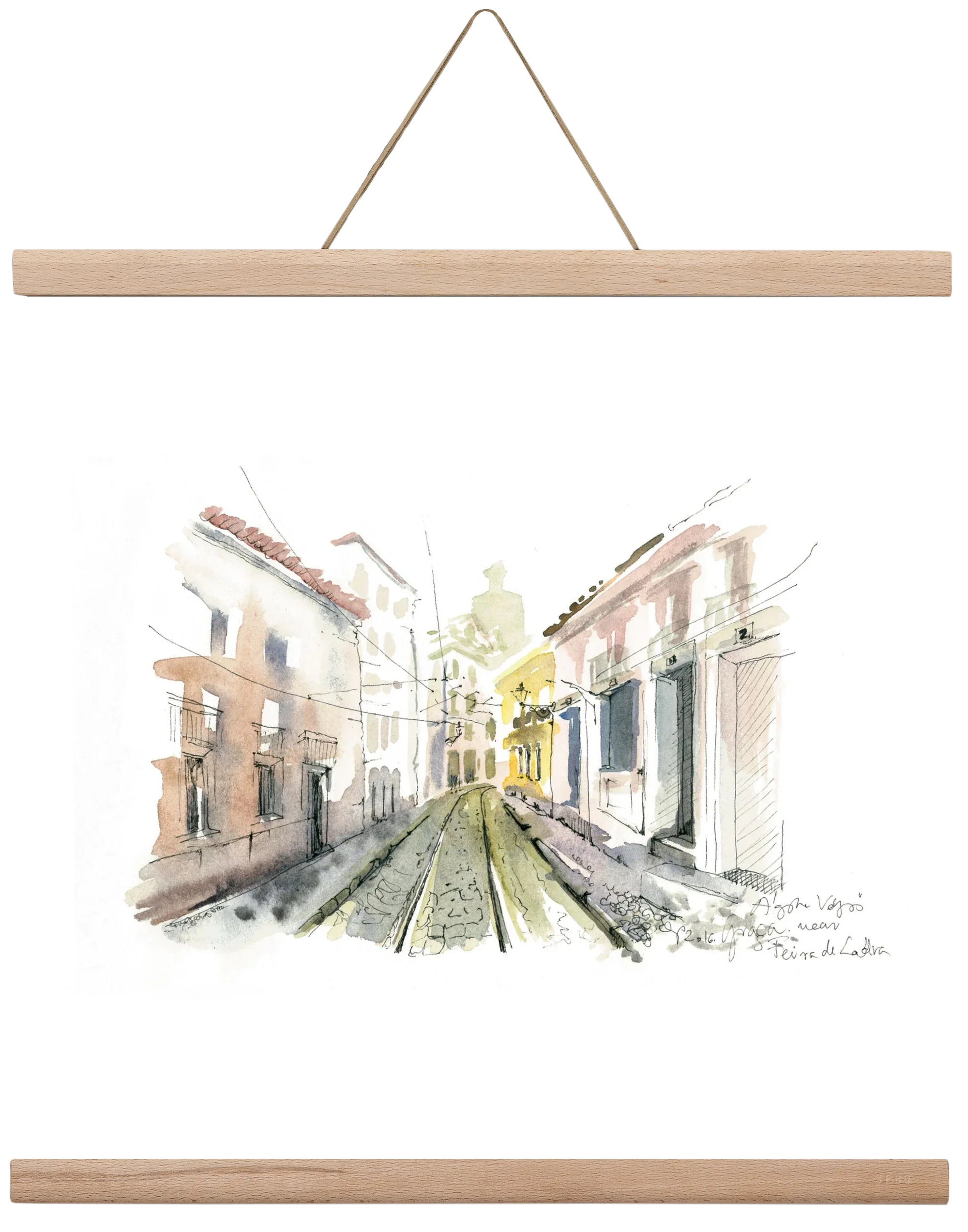 Lisbon Aquarelle No.8 - artbridge