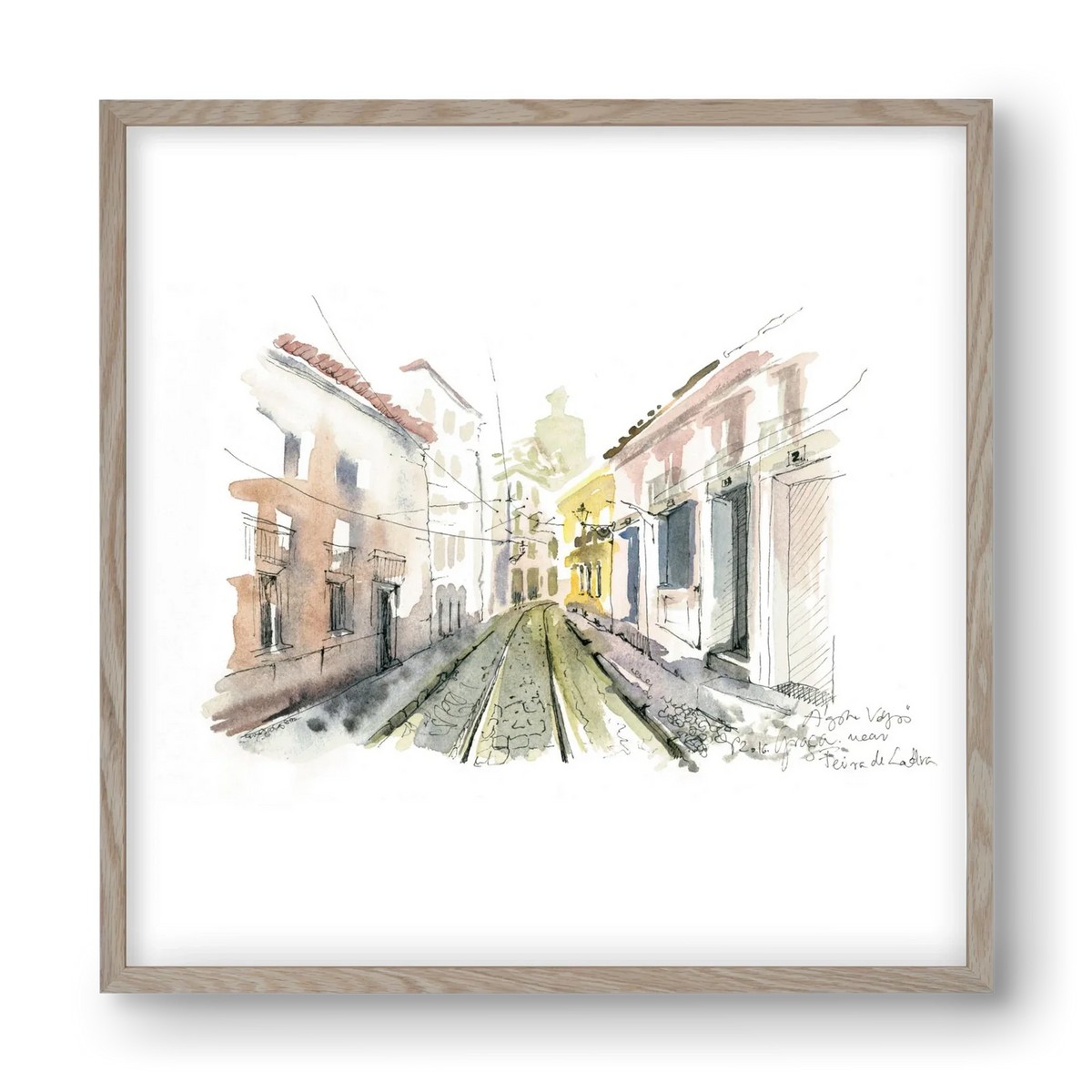 Lisbon Aquarelle No.8 - artbridge