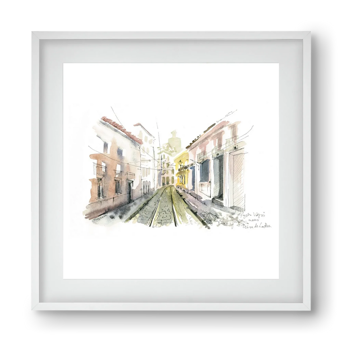 Lisbon Aquarelle No.8 - artbridge