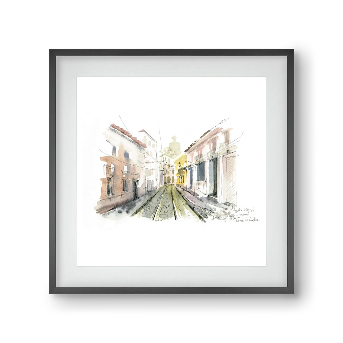 Lisbon Aquarelle No.8 - artbridge