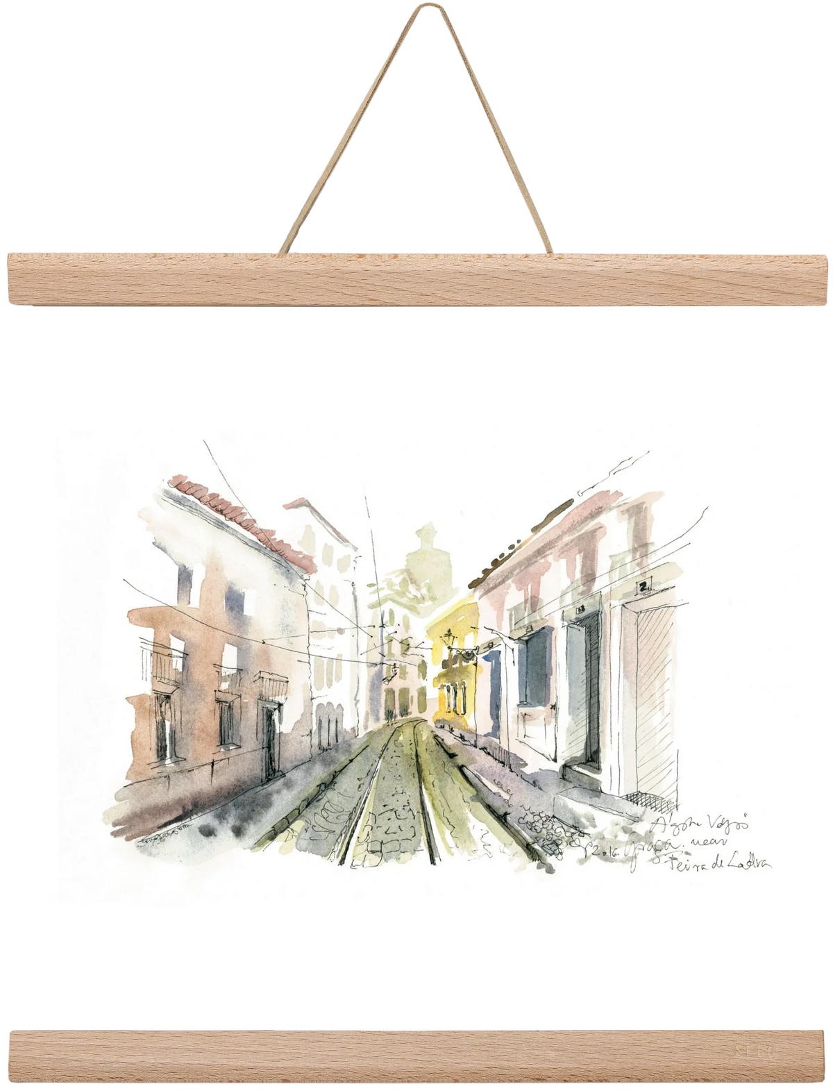 Lisbon Aquarelle No.8 - artbridge