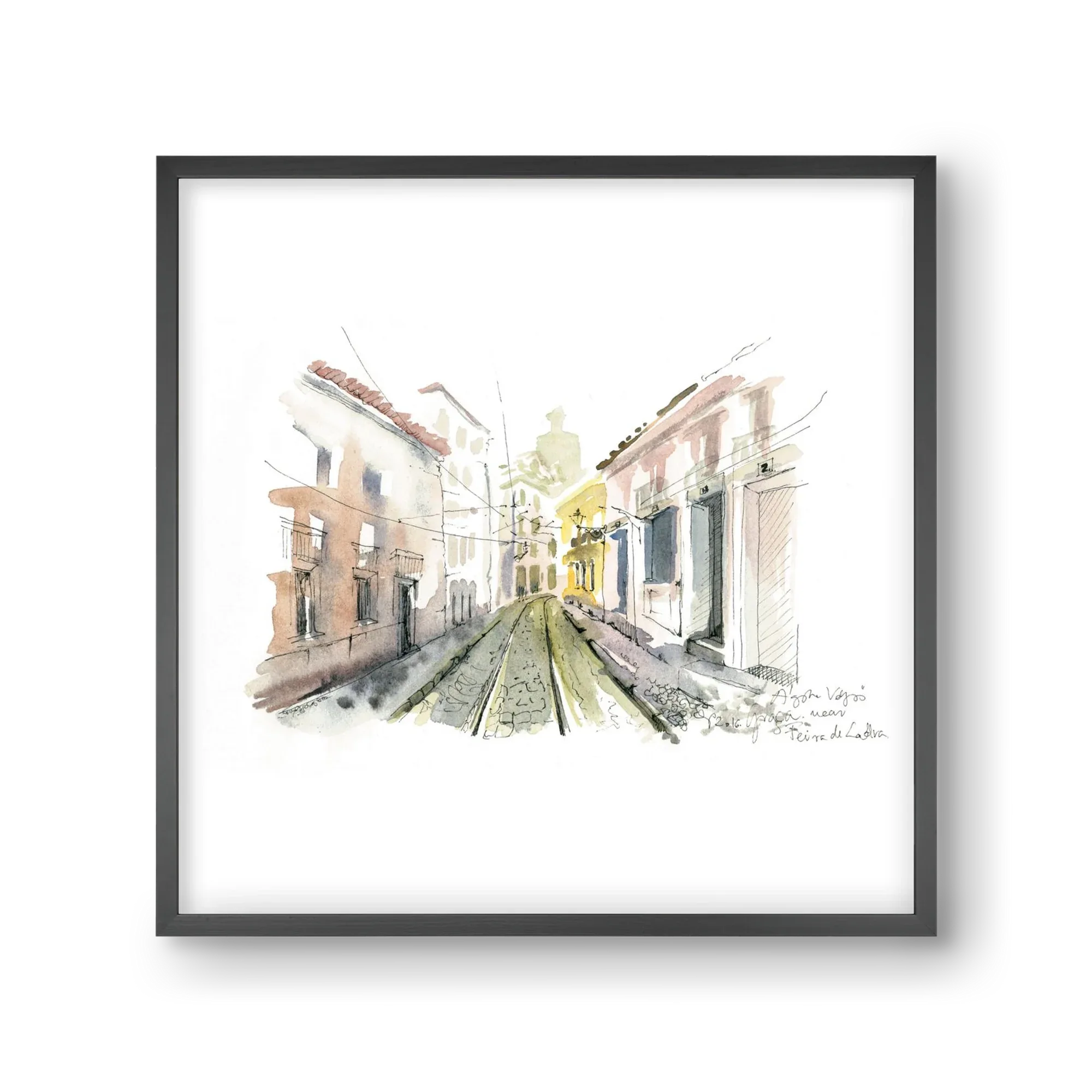 Lisbon Aquarelle No.8 - artbridge
