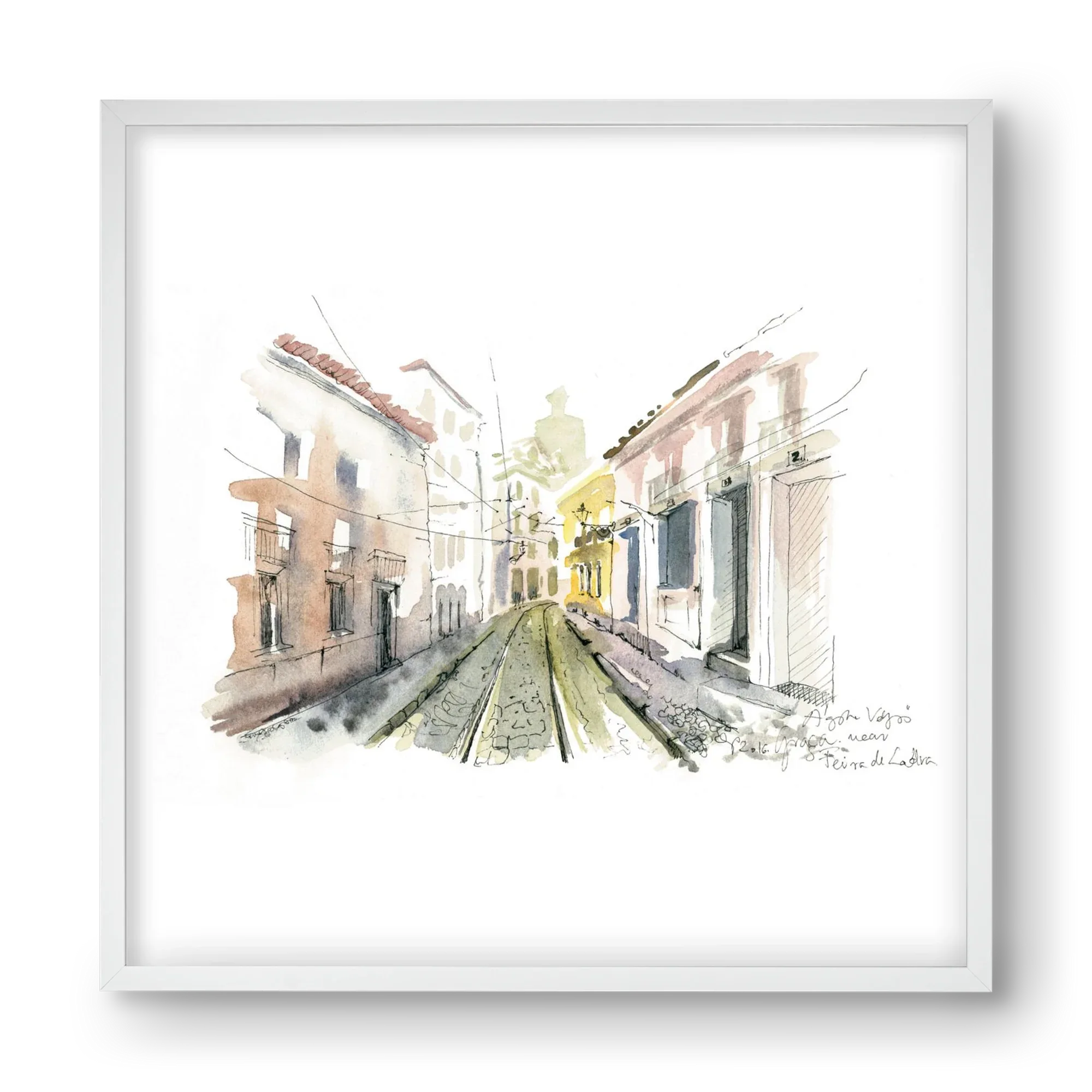 Lisbon Aquarelle No.8 - artbridge