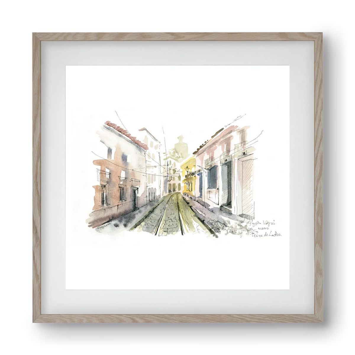 Lisbon Aquarelle No.8 - artbridge
