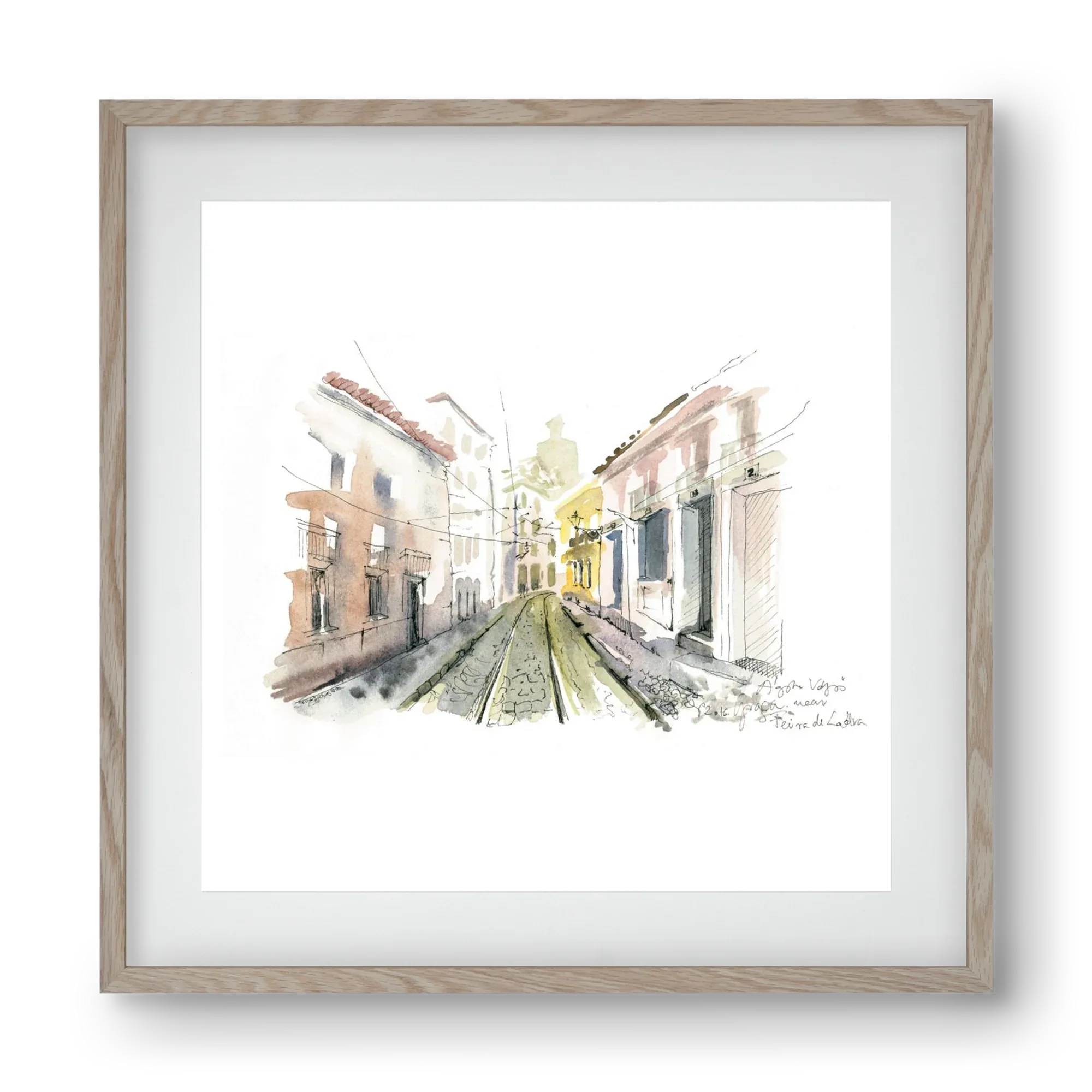 Lisbon Aquarelle No.8 - artbridge