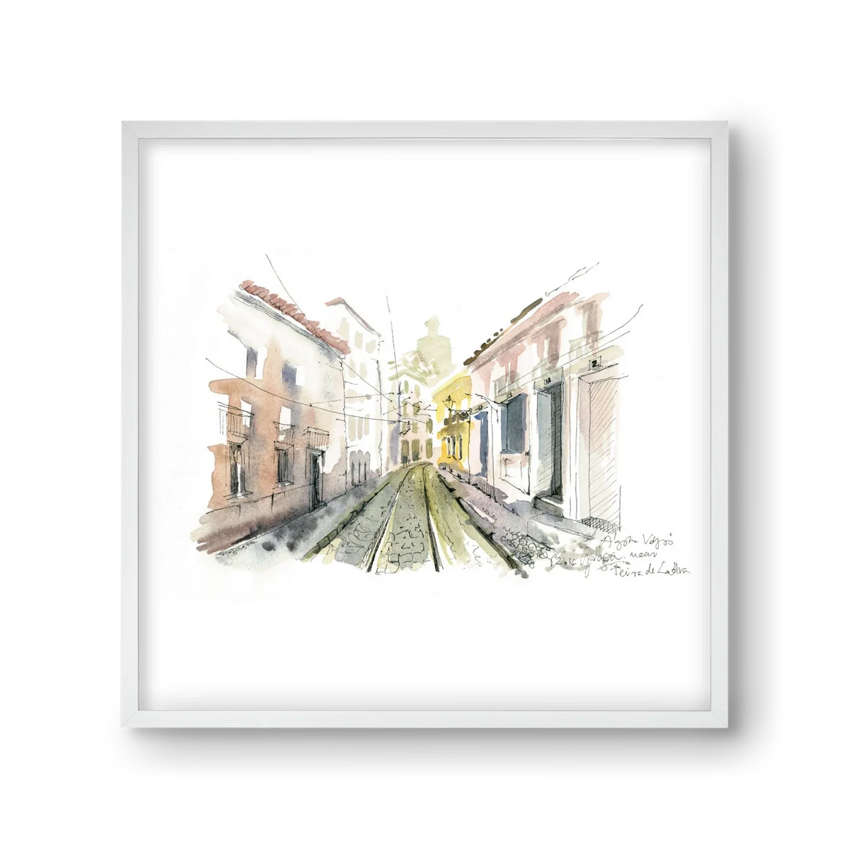 Lisbon Aquarelle No.8 - artbridge