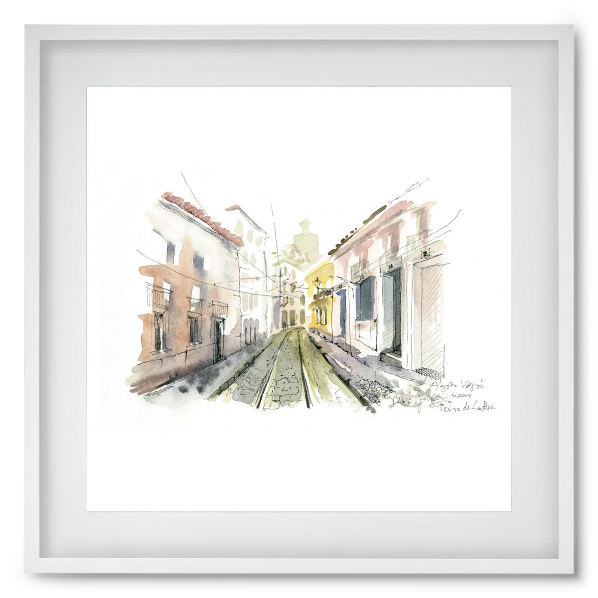 Lisbon Aquarelle No.8 - artbridge