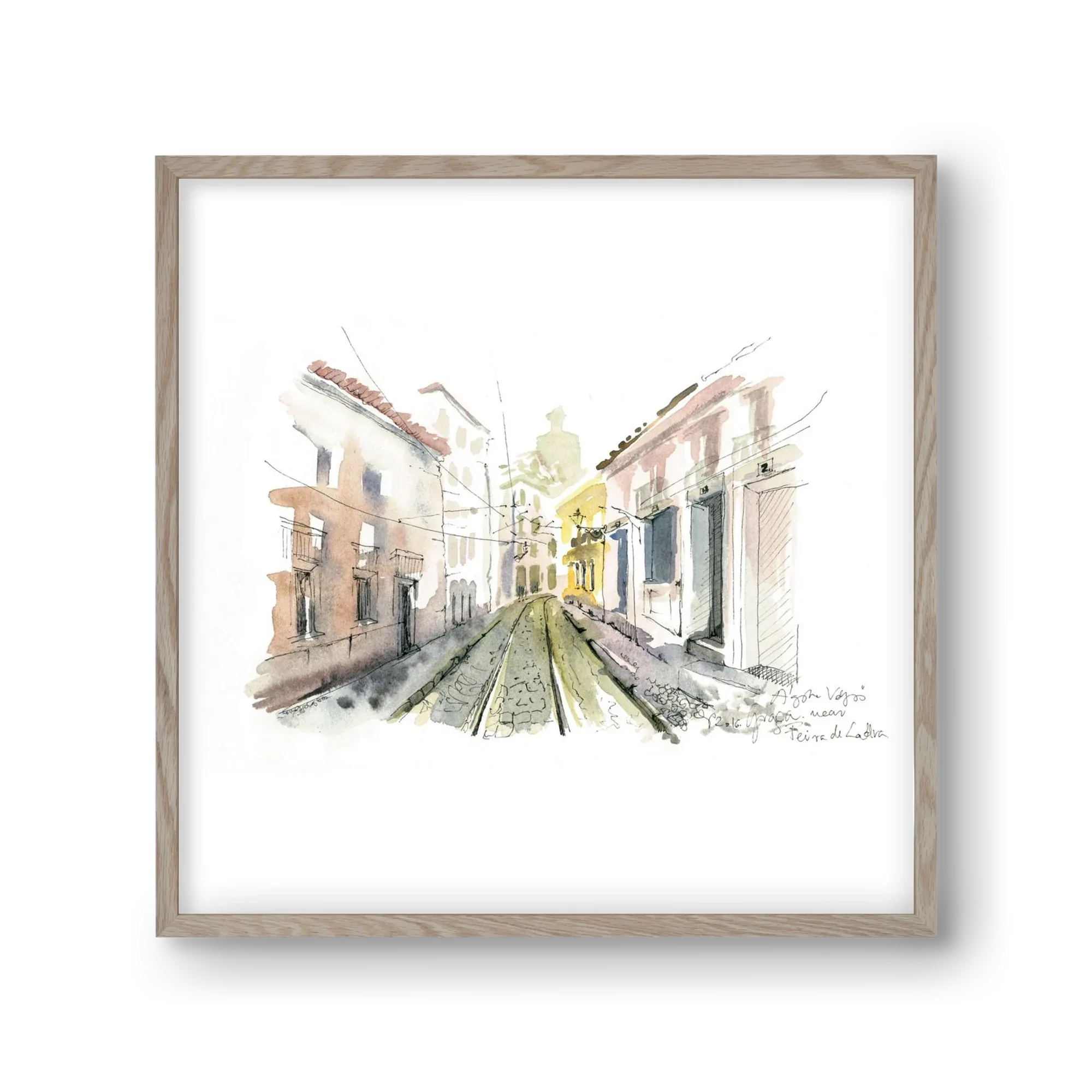 Lisbon Aquarelle No.8 - artbridge