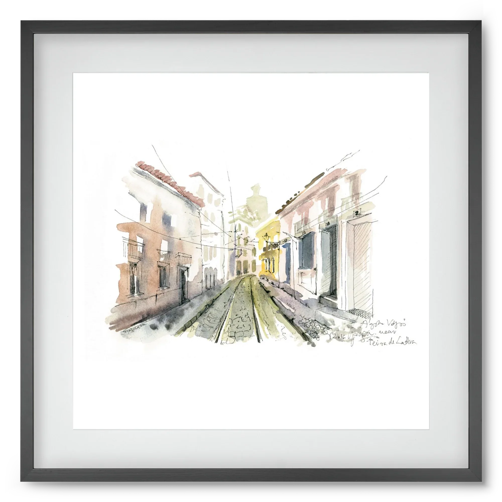 Lisbon Aquarelle No.8 - artbridge
