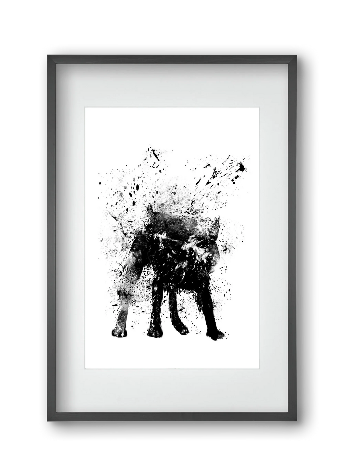 Wet dog - artbridge
