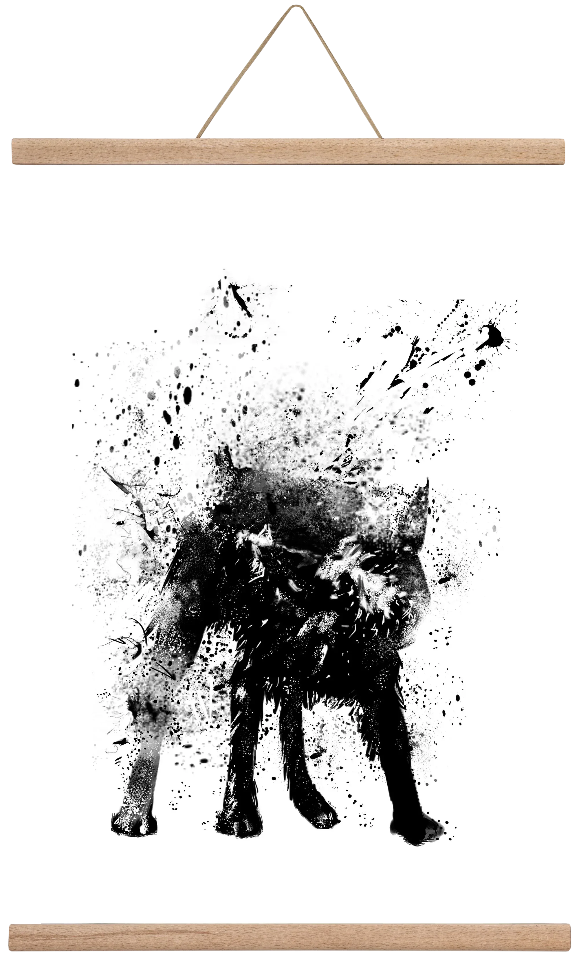 Wet dog - artbridge