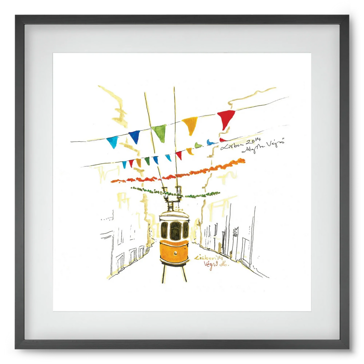 LISBON AQUARELLE NO.4 - artbridge