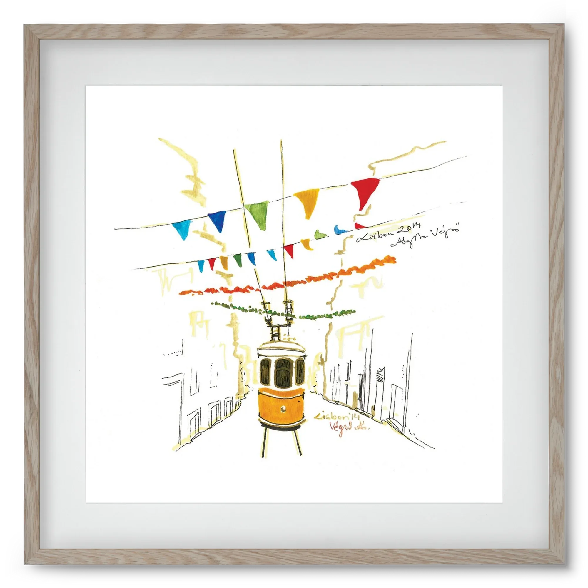 LISBON AQUARELLE NO.4 - artbridge