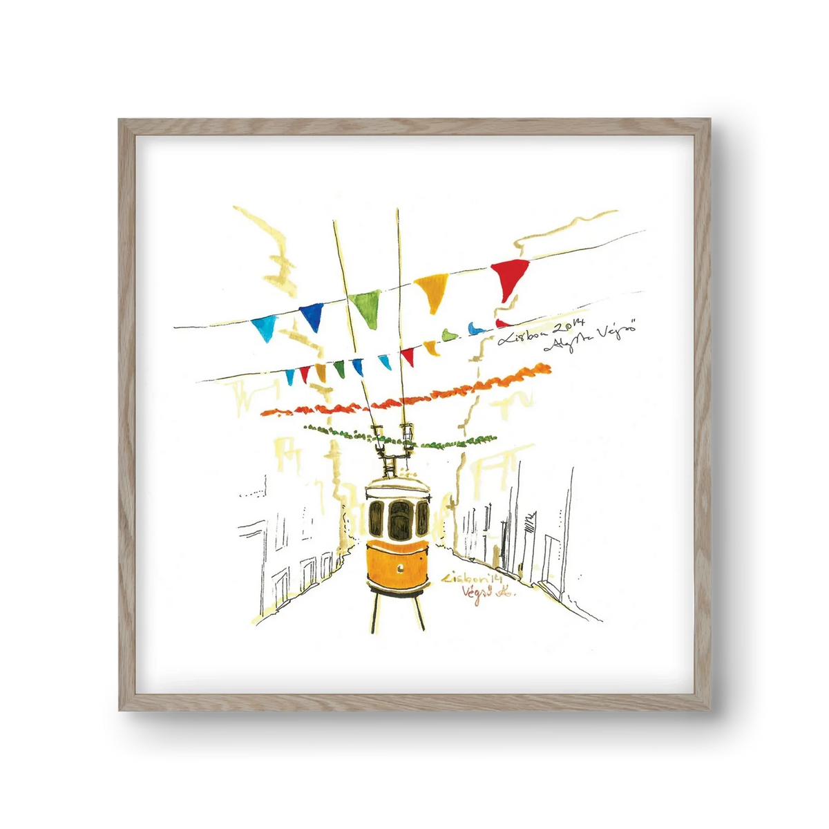 LISBON AQUARELLE NO.4 - artbridge