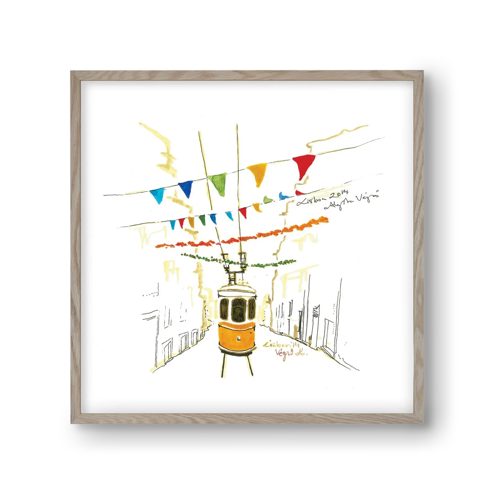 LISBON AQUARELLE NO.4 - artbridge