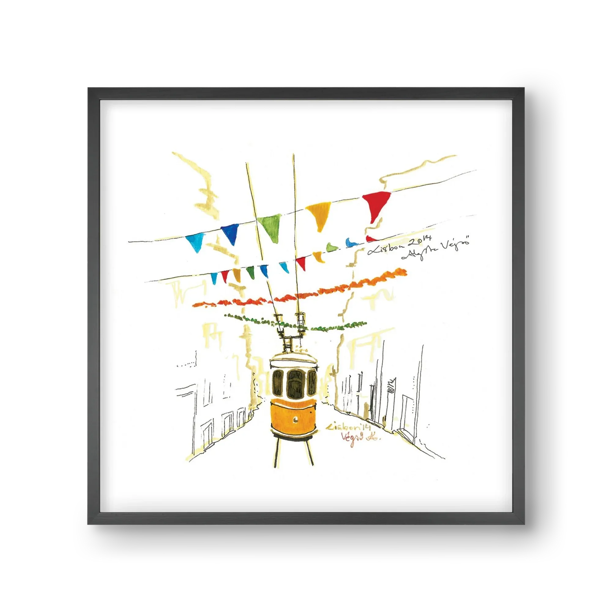 LISBON AQUARELLE NO.4 - artbridge