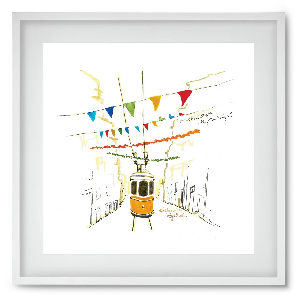 LISBON AQUARELLE NO.4 - artbridge