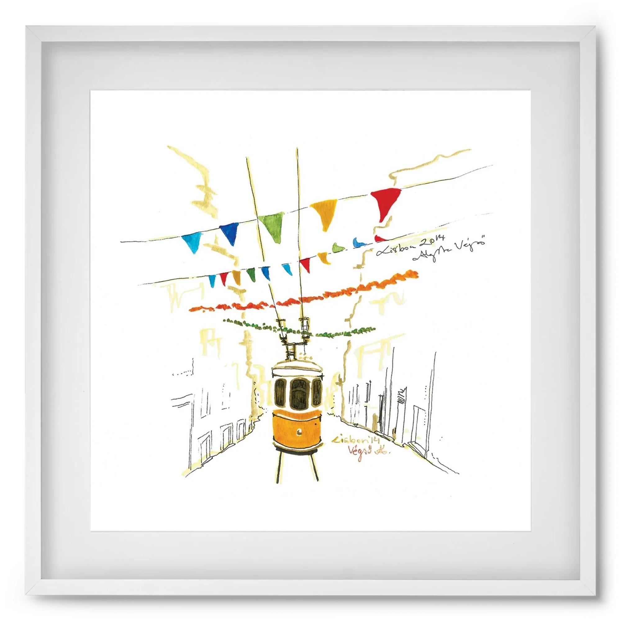 LISBON AQUARELLE NO.4 - artbridge