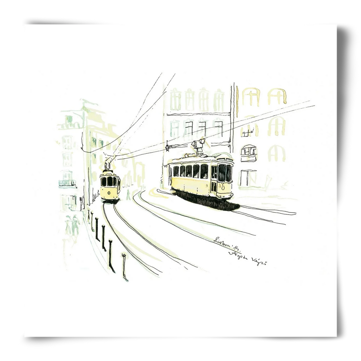 LISBON AQUARELLE NO.9 - artbridge