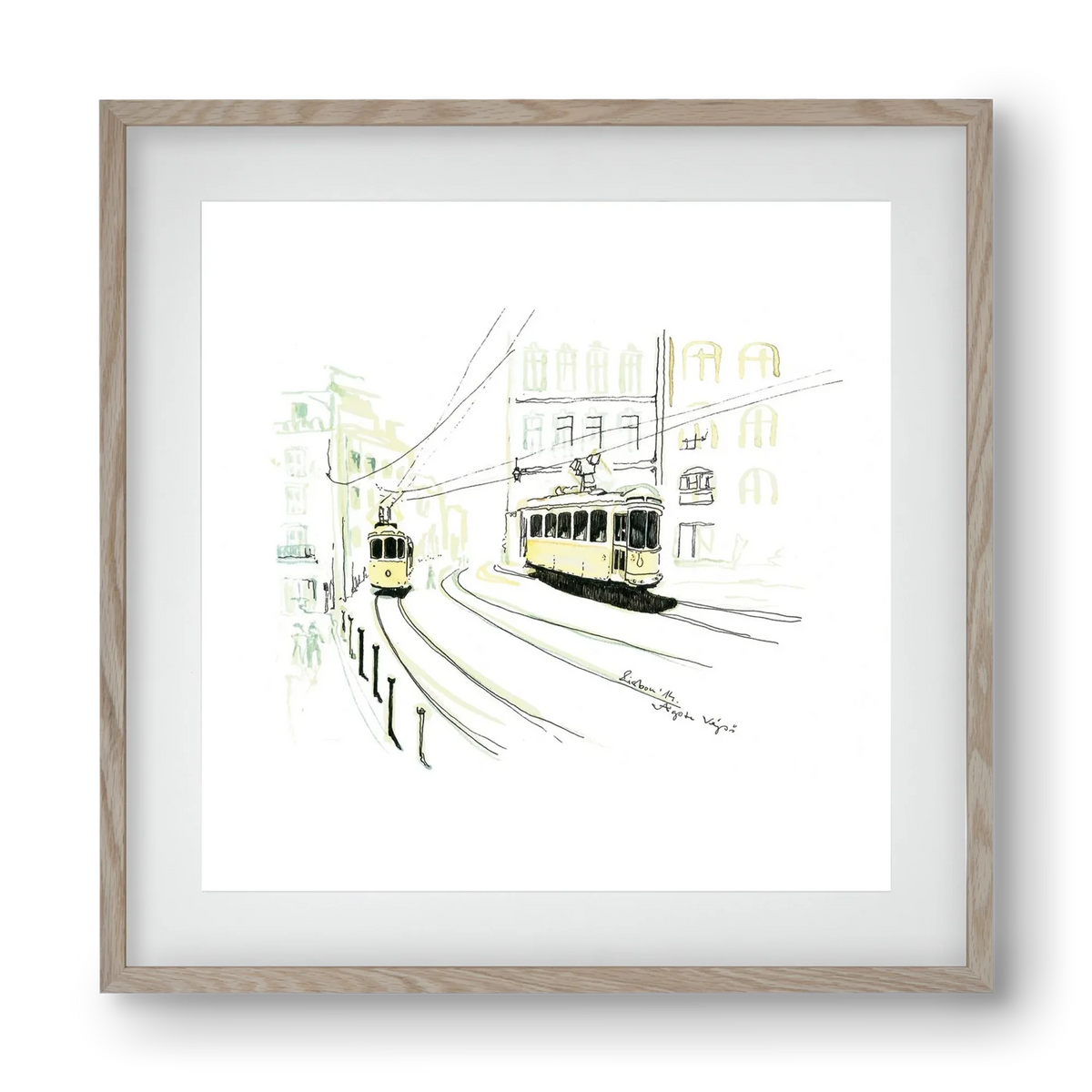 LISBON AQUARELLE NO.9 - artbridge
