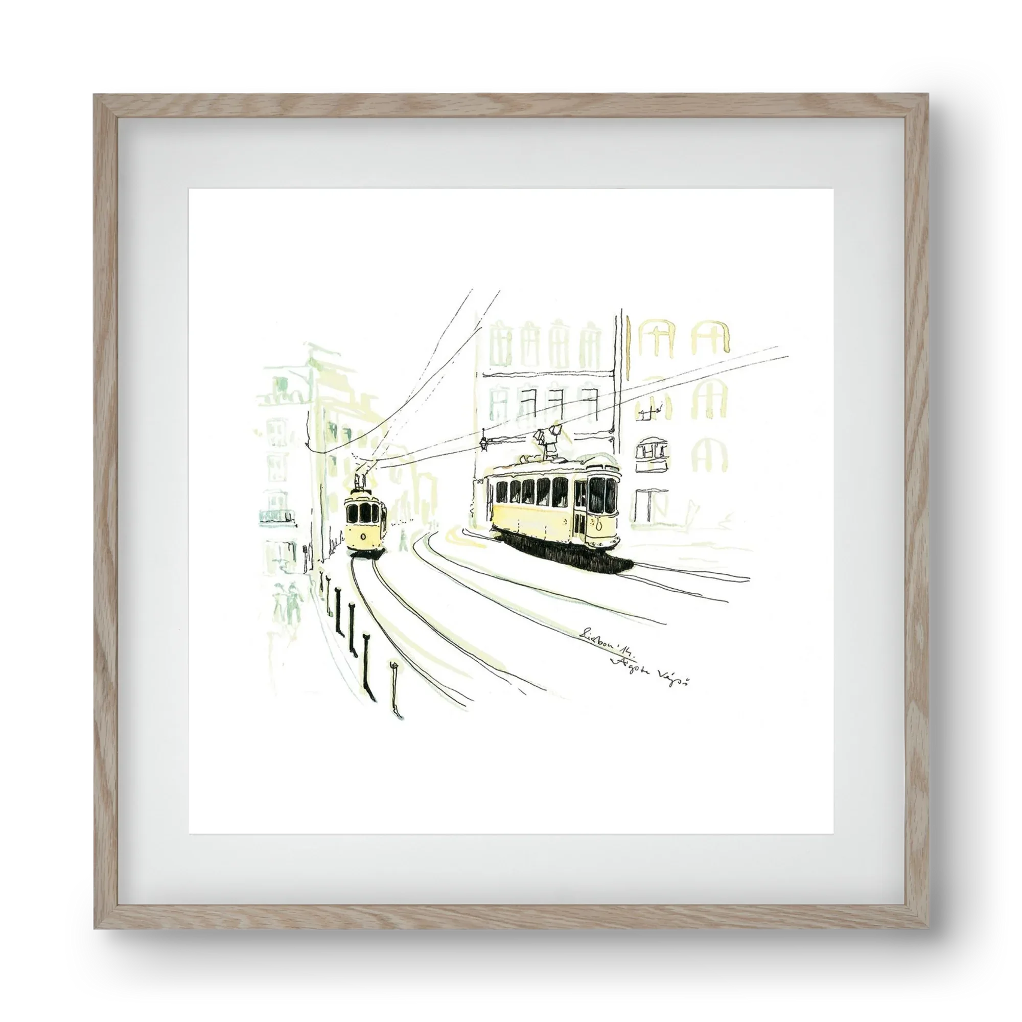 LISBON AQUARELLE NO.9 - artbridge