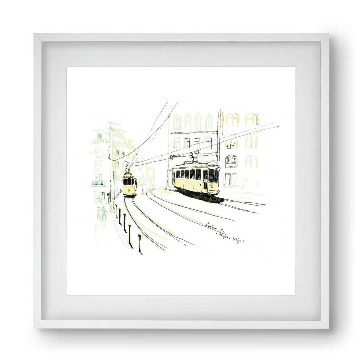 LISBON AQUARELLE NO.9 - artbridge