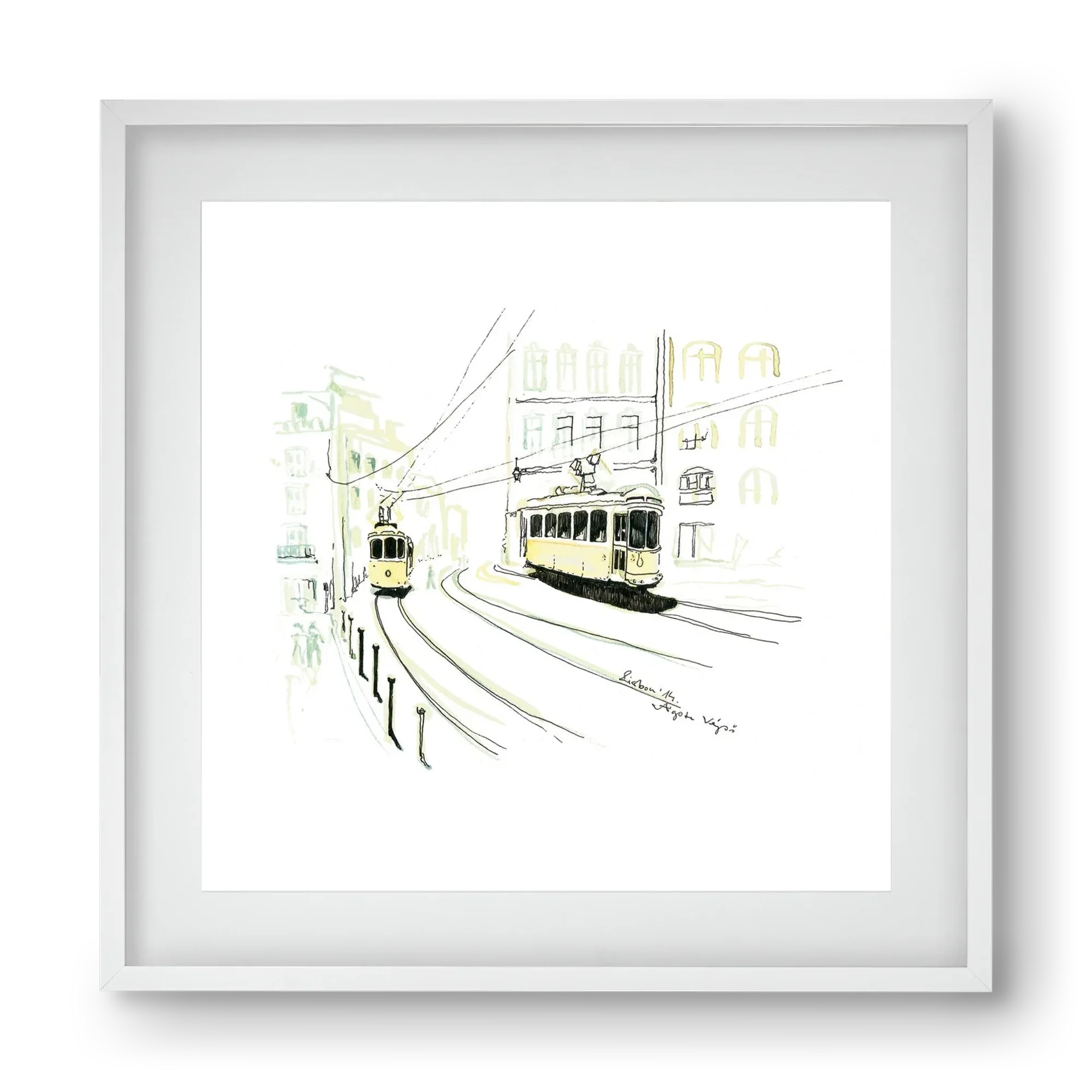 LISBON AQUARELLE NO.9 - artbridge