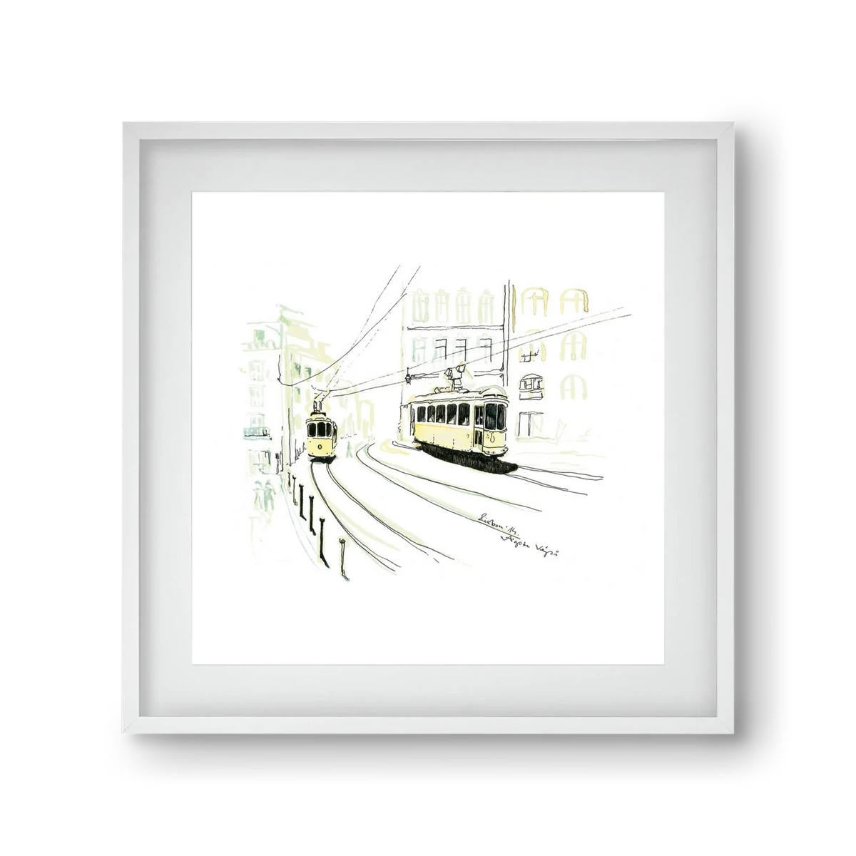 LISBON AQUARELLE NO.9 - artbridge