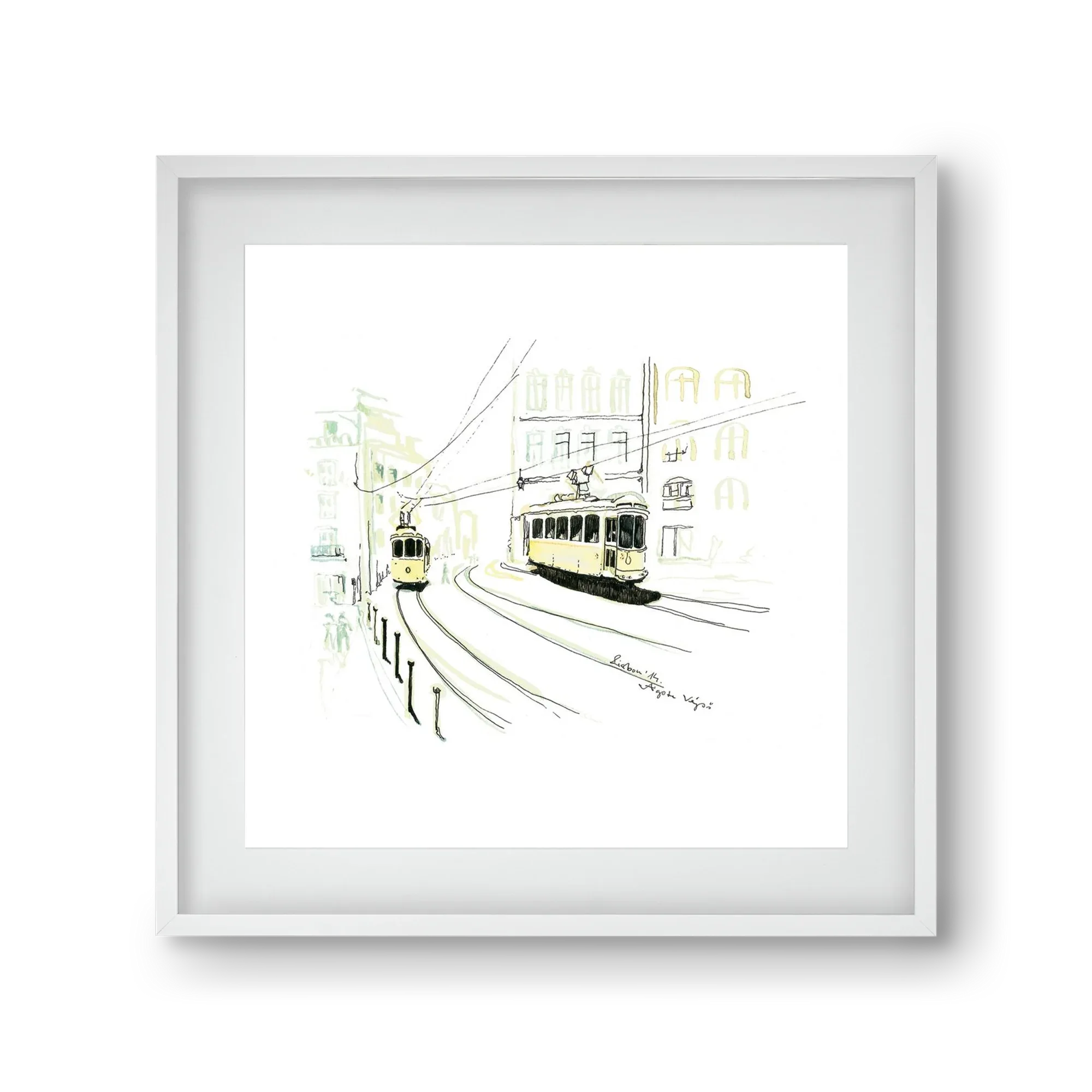 LISBON AQUARELLE NO.9 - artbridge
