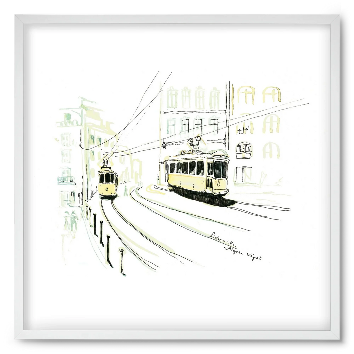 LISBON AQUARELLE NO.9 - artbridge