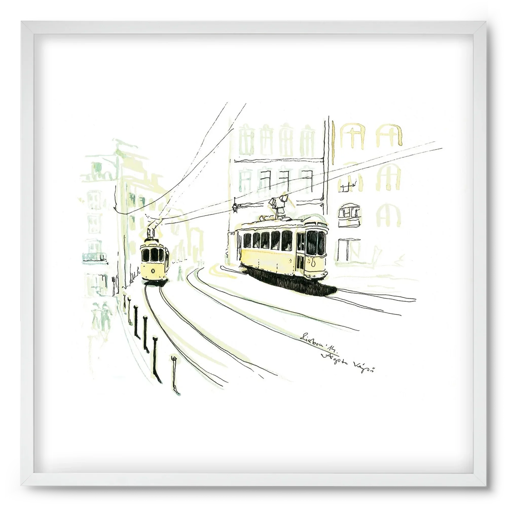 LISBON AQUARELLE NO.9 - artbridge