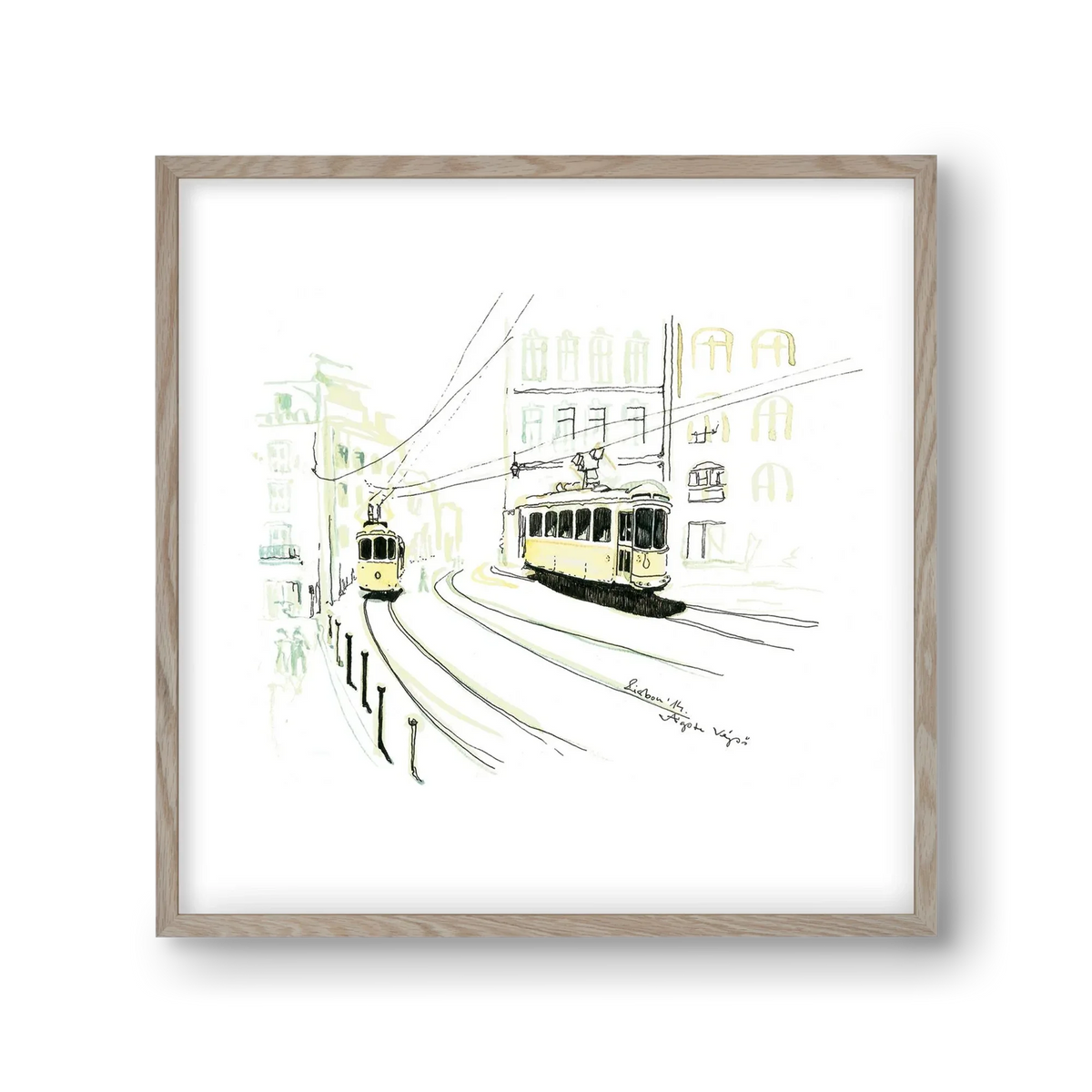 LISBON AQUARELLE NO.9 - artbridge