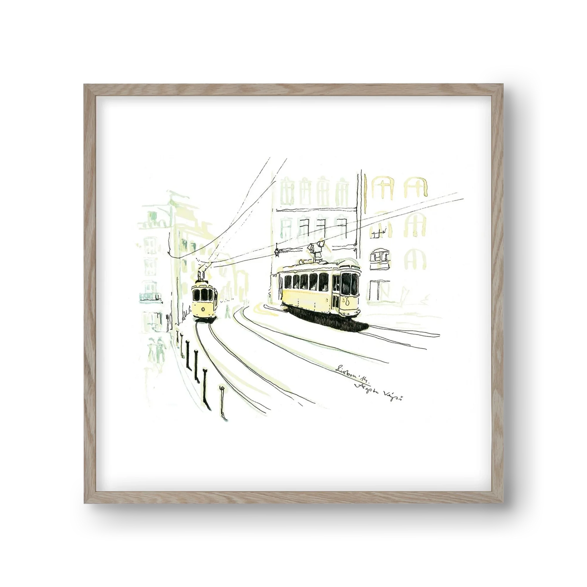 LISBON AQUARELLE NO.9 - artbridge