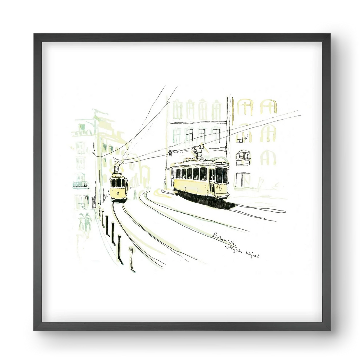 LISBON AQUARELLE NO.9 - artbridge