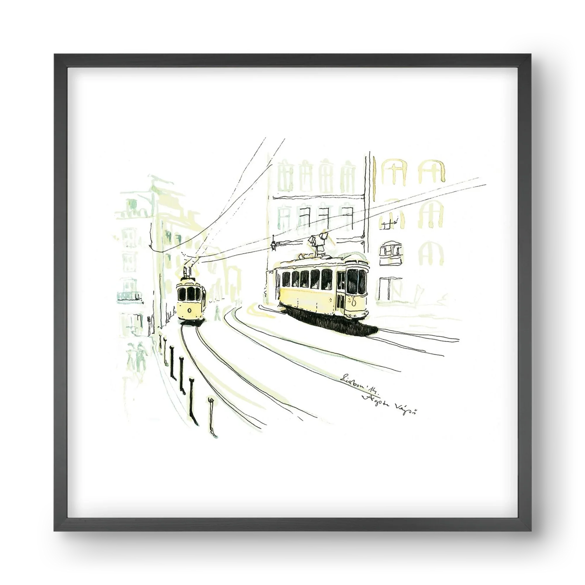 LISBON AQUARELLE NO.9 - artbridge
