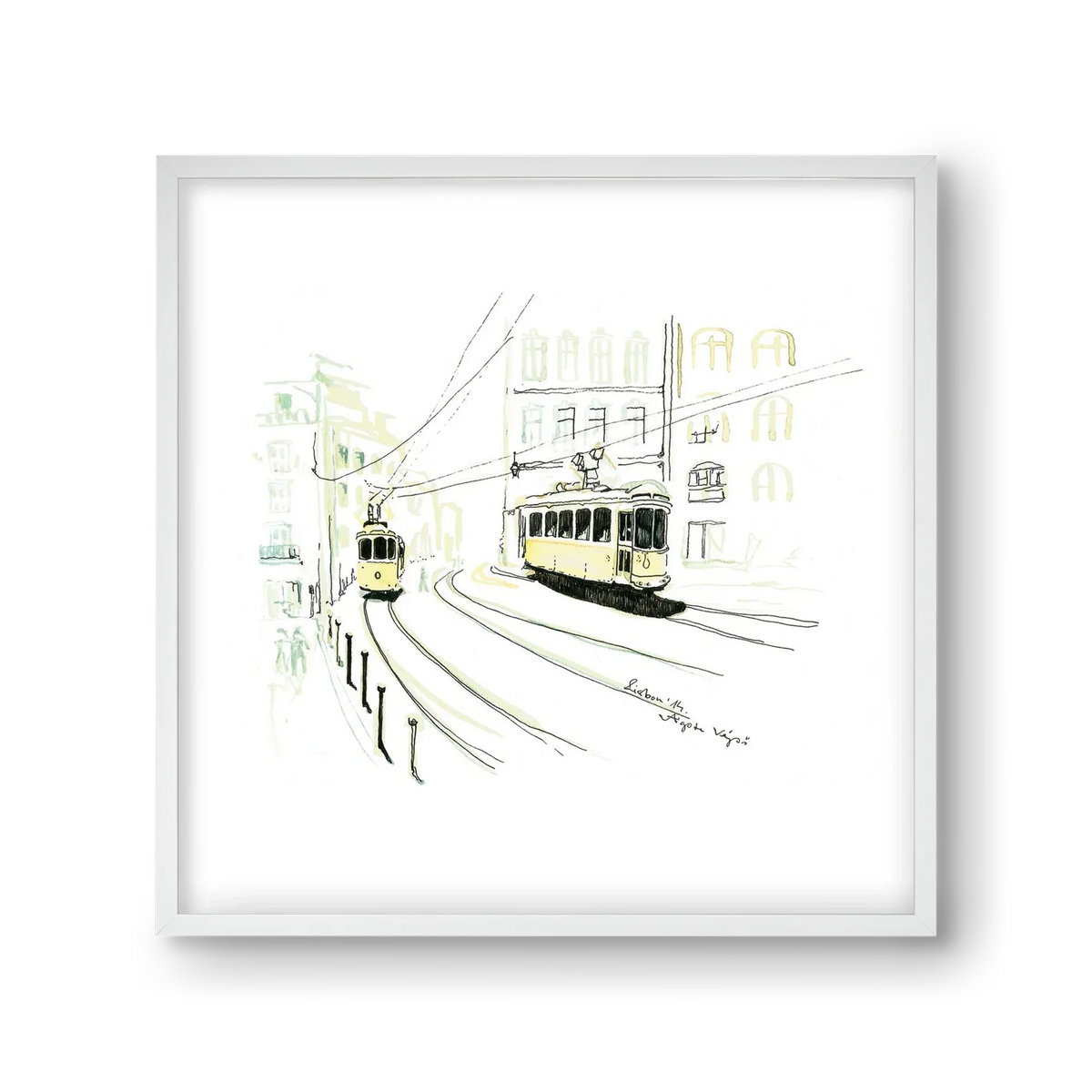 LISBON AQUARELLE NO.9 - artbridge
