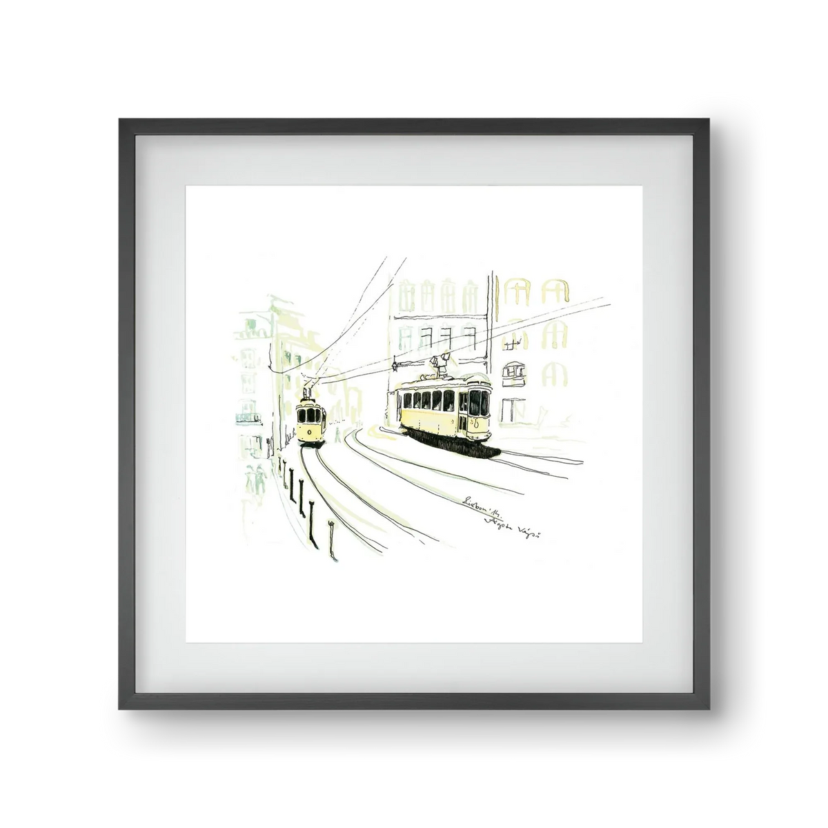 LISBON AQUARELLE NO.9 - artbridge