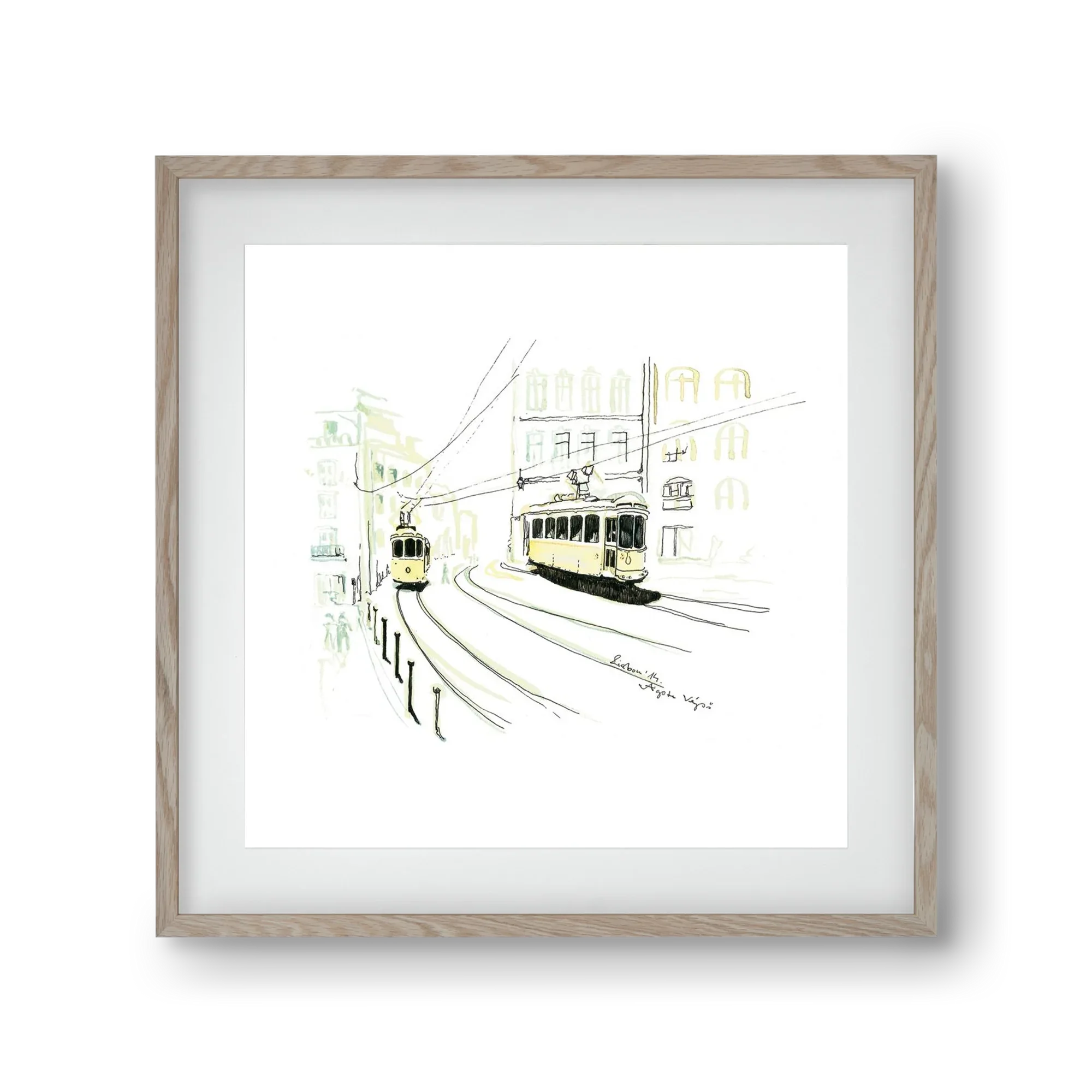 LISBON AQUARELLE NO.9 - artbridge