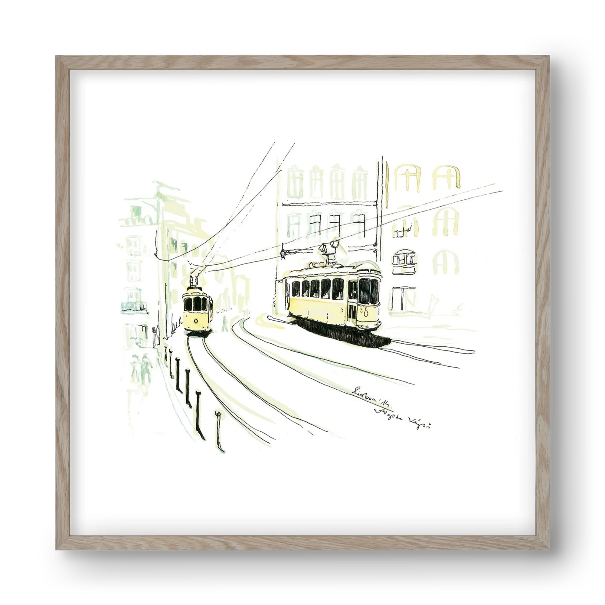 LISBON AQUARELLE NO.9 - artbridge