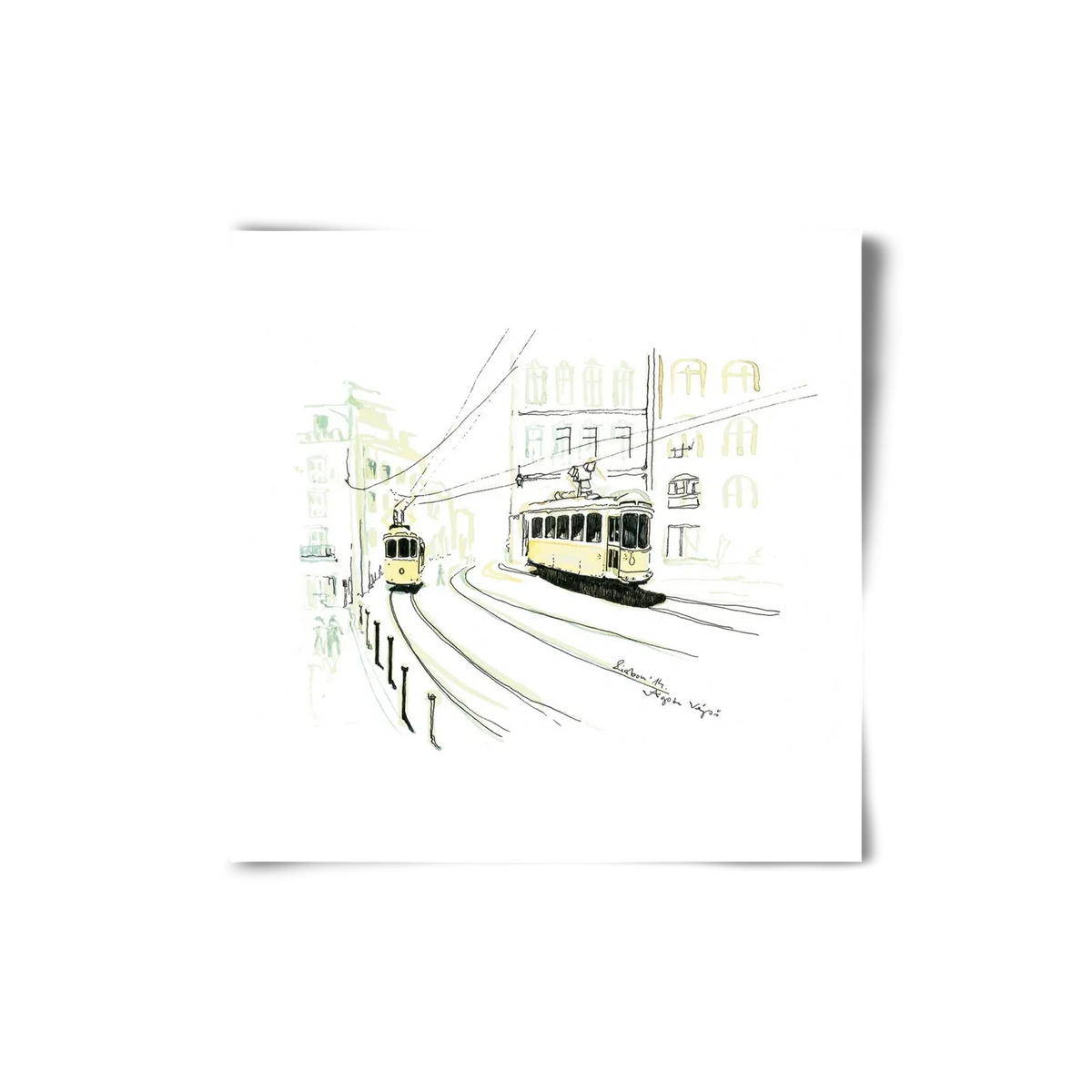 LISBON AQUARELLE NO.9 - artbridge