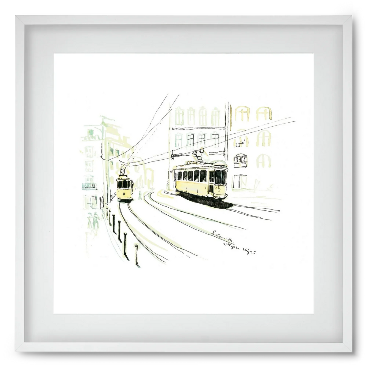 LISBON AQUARELLE NO.9 - artbridge