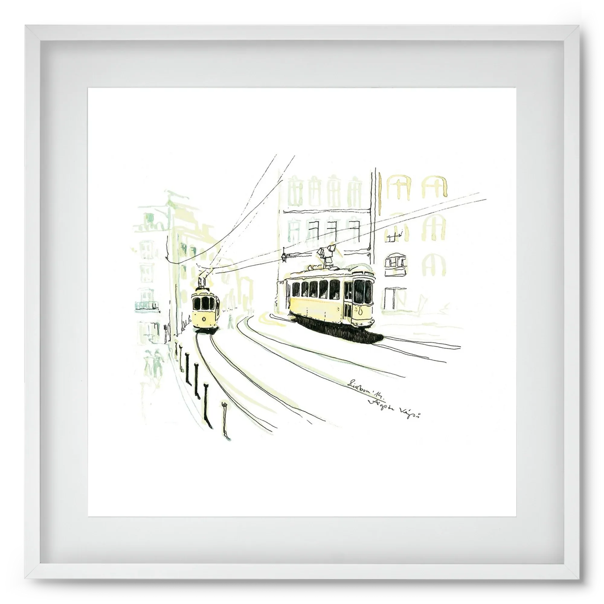 LISBON AQUARELLE NO.9 - artbridge