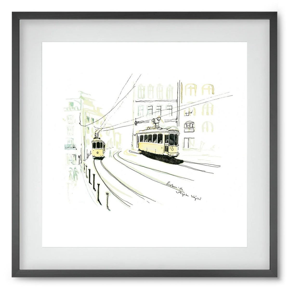 LISBON AQUARELLE NO.9 - artbridge