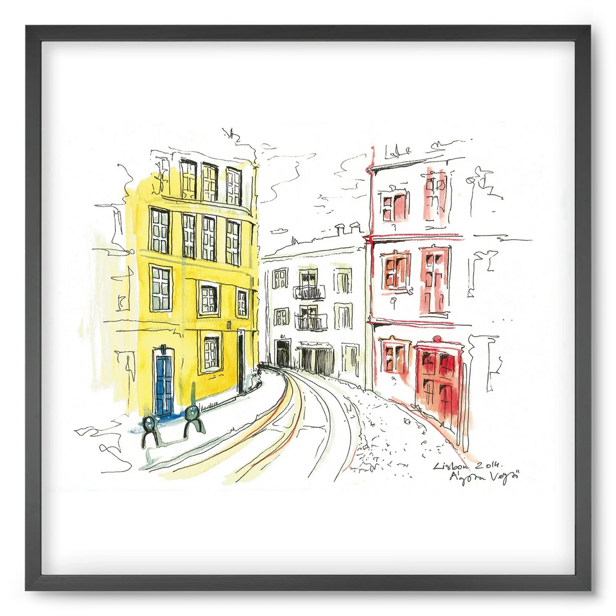 LISBON AQUARELLE NO.10 - artbridge