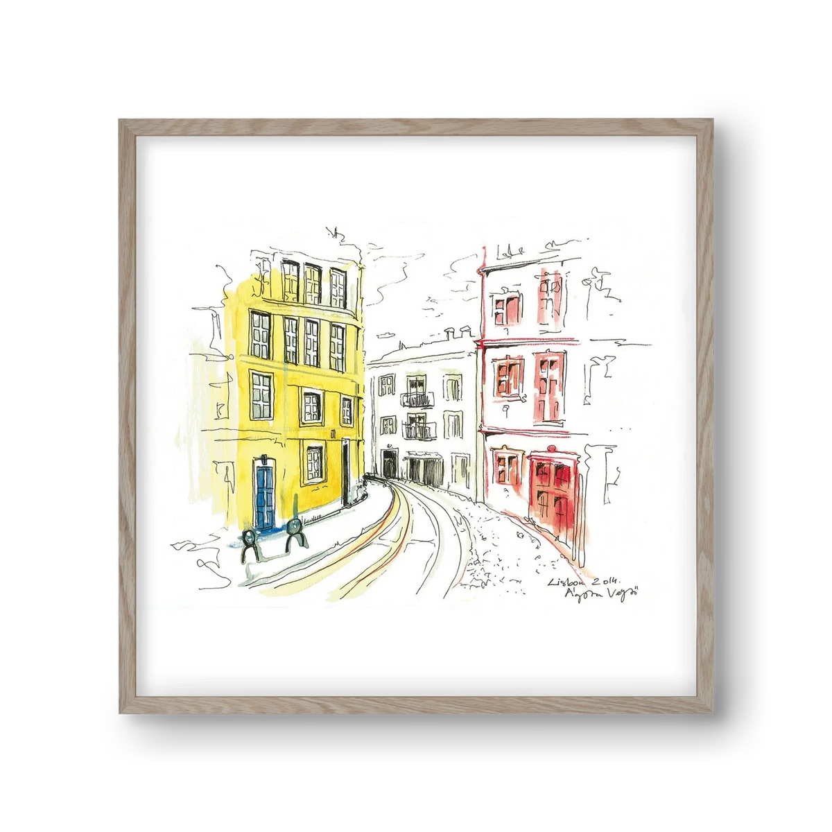 LISBON AQUARELLE NO.10 - artbridge