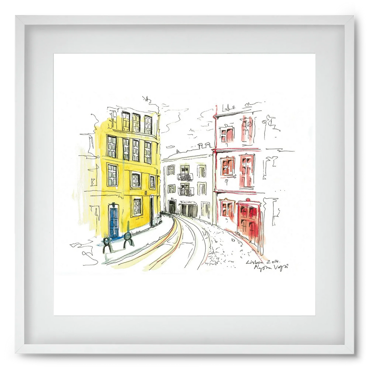 LISBON AQUARELLE NO.10 - artbridge